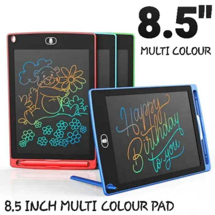 Educational Combo: Water Coloring Book, LCD Writing Tablet, and Copybook - Image 2