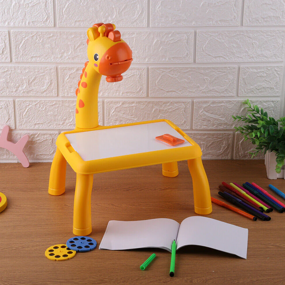 Giraffe Projection Drawing Table for Kids - Kid kest