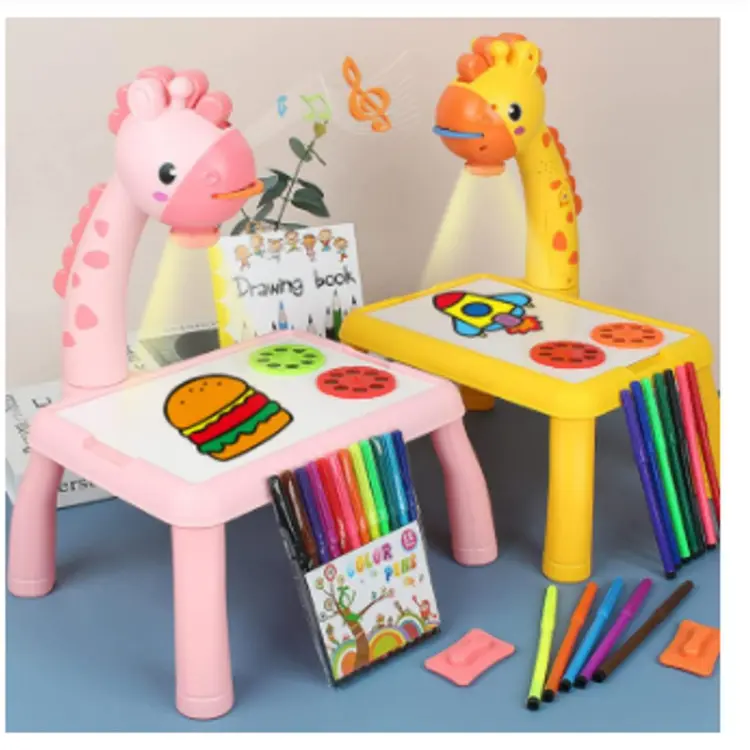 Giraffe Projection Drawing Table for Kids