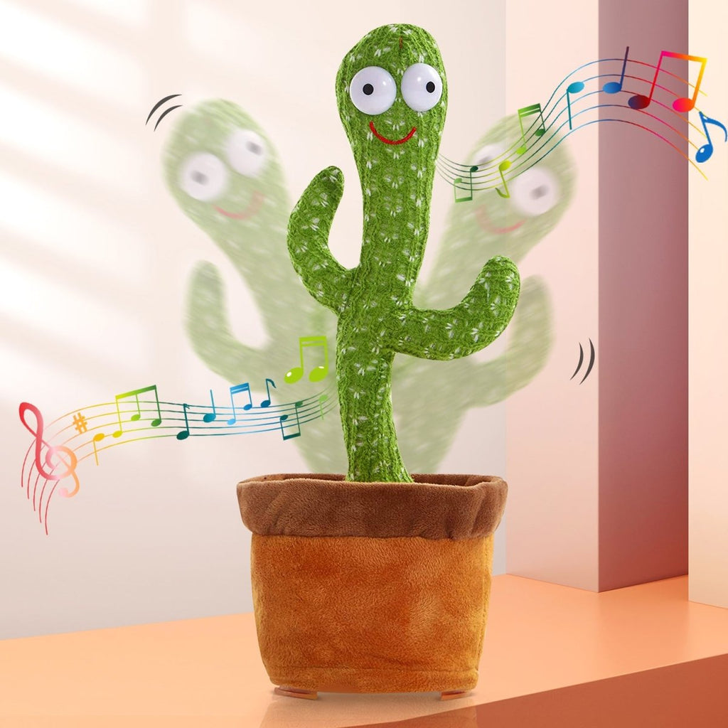 Dancing & Talking Cactus Toy with USB Charge